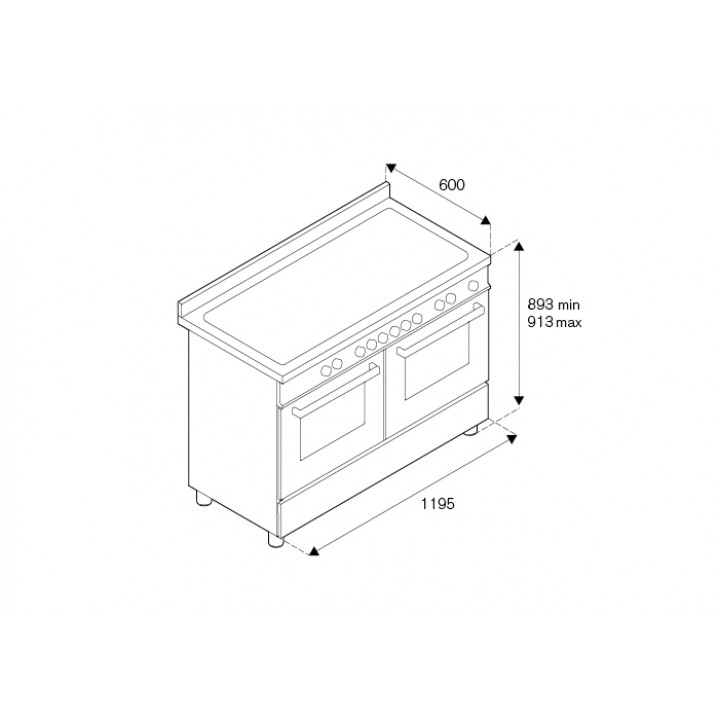 Варочный центр Bertazzoni HER126G2EXT