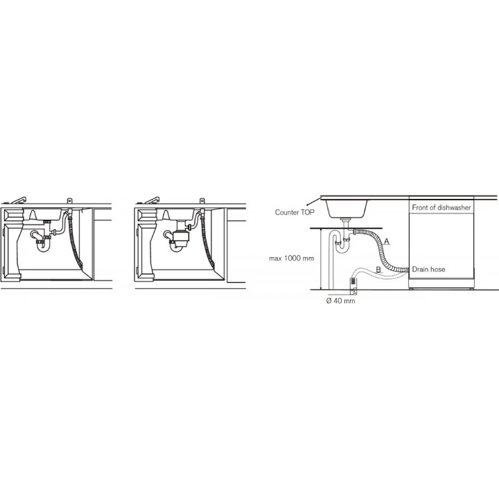 Встраиваемая посудомоечная машина Bertazzoni DW60EPRS
